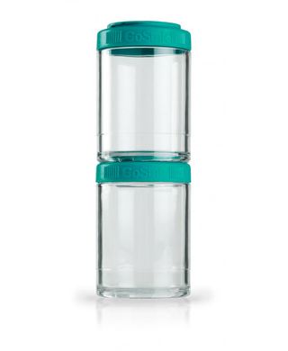 Blender Bottle, Контейнер GoStak 150cc 2 Pack, Teal
