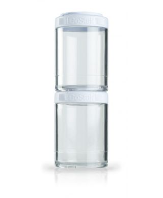 Blender Bottle, Контейнер GoStak 150cc 2 Pack, White