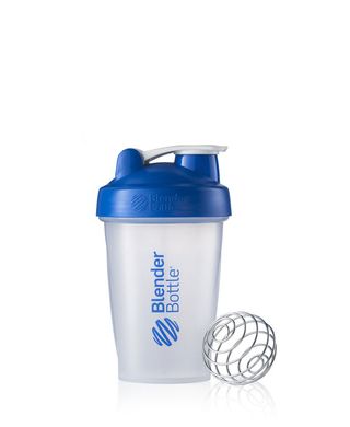Blender Bottle, Спортивный шейкер BlenderBottle Classic Clear/Blue, 500 мл