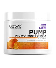 OstroVit, Предтренік Pump Pre-Workout Formula, 300 грам, Апельсин, 300 грам