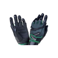 MadMax, Перчатки спортивные женские Klaudia MFG-930 черно/зеленый S