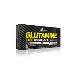 Olimp Labs, Глютамин L-Glutamine 1400 Mega Caps, 120 капсул, 120 капсул