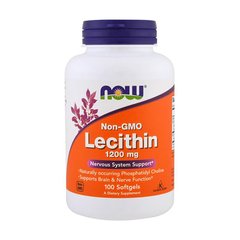 Now Foods, Lecithin 1200 mg, 100 капсул