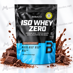 BioTechUSA Iso Whey Zero &mdash; 454 г, Шоколад