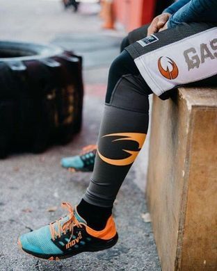 Мужские спортивные леггинсы GASP Core Tights Black черные