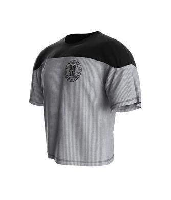 Mordex, Футболка-Размахайка Rag Top Legendary Wear M-90(MD7570-2) Черная-Серая ( M )