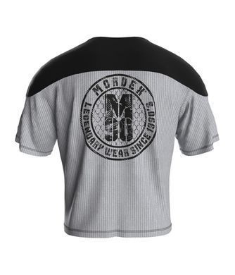 Mordex, Футболка-Размахайка Rag Top Legendary Wear M-90(MD7570-2) Черная-Серая ( M )