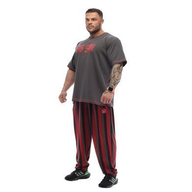 Big Sam, Футболка-Розмахайка (Oversize Gym Rag Top T-shirt BGSM 3335) Сірий ( M )