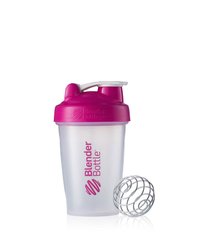 Blender Bottle, Спортивный шейкер BlenderBottle Classic Clear/Pink, 500 мл