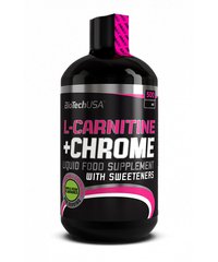Biotech USA, Карнітин L-Carnitine +Chrome, 500 мл