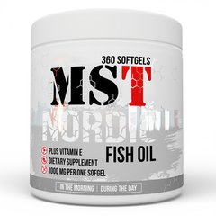 MST Sport Nutrition, Риб'ячий жир, Nordic Fish Oil, 360 капсул, 360 капсул
