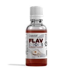 OstroVit, Вкусовые капли Flavour Drops Hazelnut, 50 мл