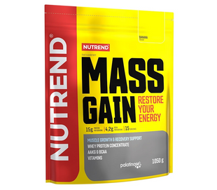 Nutrend, Гейнер Mass Gain, 1050 грам ( Vanilla )