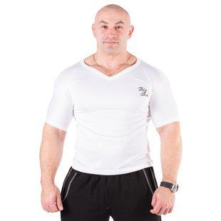 Big Sam, Футболка (Stretch T-Shirt BS-2619) Белая ( L )