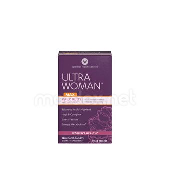 Vitamin World, Вітаміни для жінок Ultra Woman Max Daily, 180 таблеток