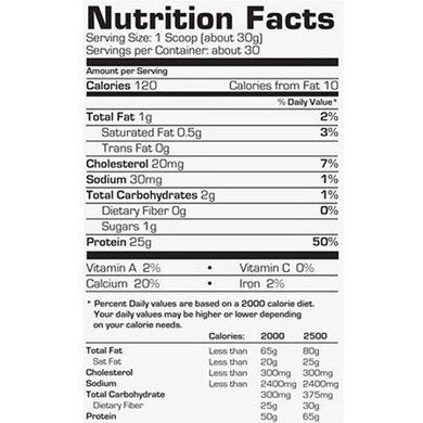 Ultimate Nutrition, Протеїн Prostar 100% Whey Protein, 2390 грам, Печиво і крем, 2390 грам