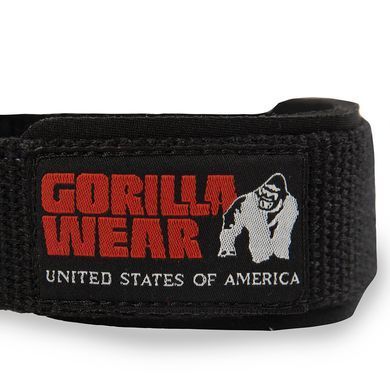 Gorilla Wear Figure 8 &mdash; лямки для тяги Black (на зап&rsquo;ястя) (L/XL)
