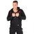 Gorilla Wear, Кофта с капюшоном на замке Classic Zipped Hoodie Black, черная ( XXXXL )