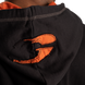 Худи мужское спортивное GASP Hood Sweater Black/Flame чёрно-красное L