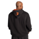 Худи мужское спортивное GASP Hood Sweater Black/Flame чёрно-красное L
