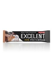 Nutrend, Спортивний батончик Excelent Protein Bar Chocolate-Coconut, 85 грам, Шоколад-кокос, 85 грам