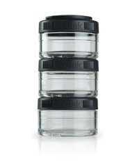 Blender Bottle, Контейнер GoStak 60cc 3 Pack, Black