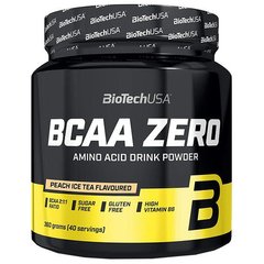 Biotech USA, Бцаа BCAA Zero, 360 грамм, Персиковый холодный чай, 360 грамм