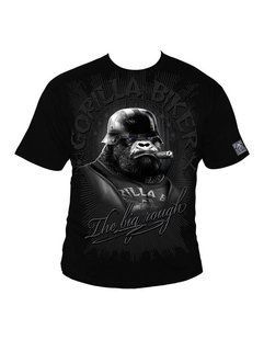 Silberrucken, Футболка GB39 Gorilla Biker Big Cigar Черная  ( L )