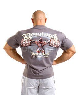 Silberrucken, Футболка MR6 Roughneck Damned серая ( M )