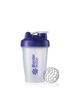 Blender Bottle, Спортивный шейкер BlenderBottle Classic Clear/Purple, 500 мл