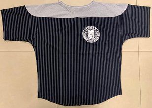 Mordex, Футболка-Размахайка Rag Top Legendary Wear M-90(MD7570-4) Серая-Темно-Синий ( L )