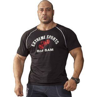 BigSam, Футболка-Размахайка (Extreme Gym BS3057) Ragtop Черная ( XL )