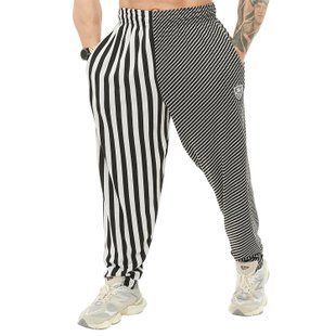 Big Sam, Штани спортивні завужені (PNT1388-MULTICOLORED) Чорний\Білий ( M )