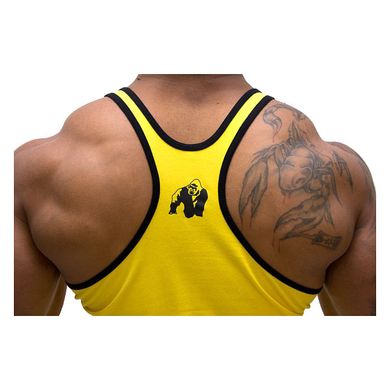 Gorilla Wear, Майка Logo Stringer Tank Top Yellow, Жёлтый, M
