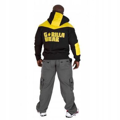 Gorilla Wear, Толстовка (Куртка) Disturbed Jacket Black\ Yellow ( S )