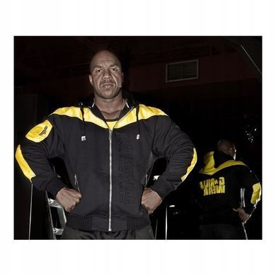 Gorilla Wear, Толстовка (Куртка) Disturbed Jacket Black\ Yellow ( S )