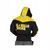 Gorilla Wear, Толстовка (Куртка) Disturbed Jacket Black\ Yellow ( S )