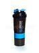 SpiderBottle, Спортивный шейкер Spider Bottle Mini2Go Black/Aqua, 650 мл, Черный/синий, 650 мл