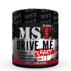 MST Sport Nutrition, Предтреник Drive Me Crazy, 300 грамм