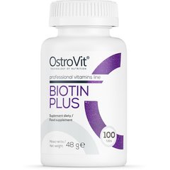 OstroVit, Biotin Plus, 100 таблеток