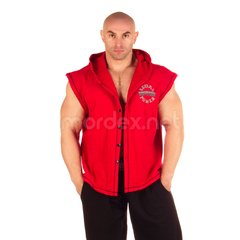 LegalPower, Безрукавка с капюшоном Ottomix Hoodie Vest 4895-864 красная, Красный, XL, Мужской