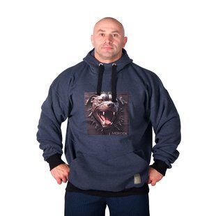 Mordex, Кофта-Худі з капюшоном чоловіча на флісі, Navy Blue ( XXL ) 3D Puff Print