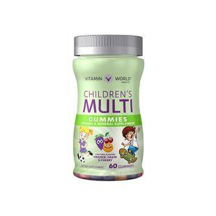 Vitamin World, Вітаміни Children's Multivitamin Gummies, 60 Gummies, 60 жувальних цукерок