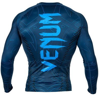 Venum, Реглан Venum Nightcrawler Rashguard Long Sleeves синий