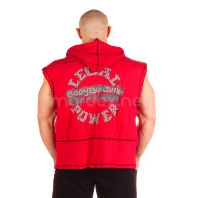 LegalPower, Безрукавка с капюшоном Ottomix Hoodie Vest 4895-864 красная XL