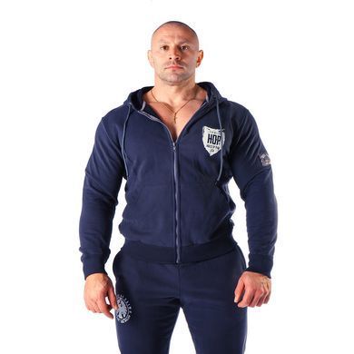House of Pain, Худі з капюшоном на замку Mesh Zipped Hoodie (MD7207-1), сіра ( M )