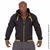 Gorilla Wear, Толстовка Premium Hooded Jacket Blac, чорна