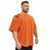 Big Sam, Футболка-Размахайка(Men's Oversize Towel Textured Rag Top T-shirt 3298) Оранжевая ( L )