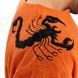 Big Sam, Футболка-Размахайка(Men's Oversize Towel Textured Rag Top T-shirt 3298) Оранжевая ( L )