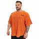 Big Sam, Футболка-Размахайка(Men's Oversize Towel Textured Rag Top T-shirt 3298) Оранжевая ( L )